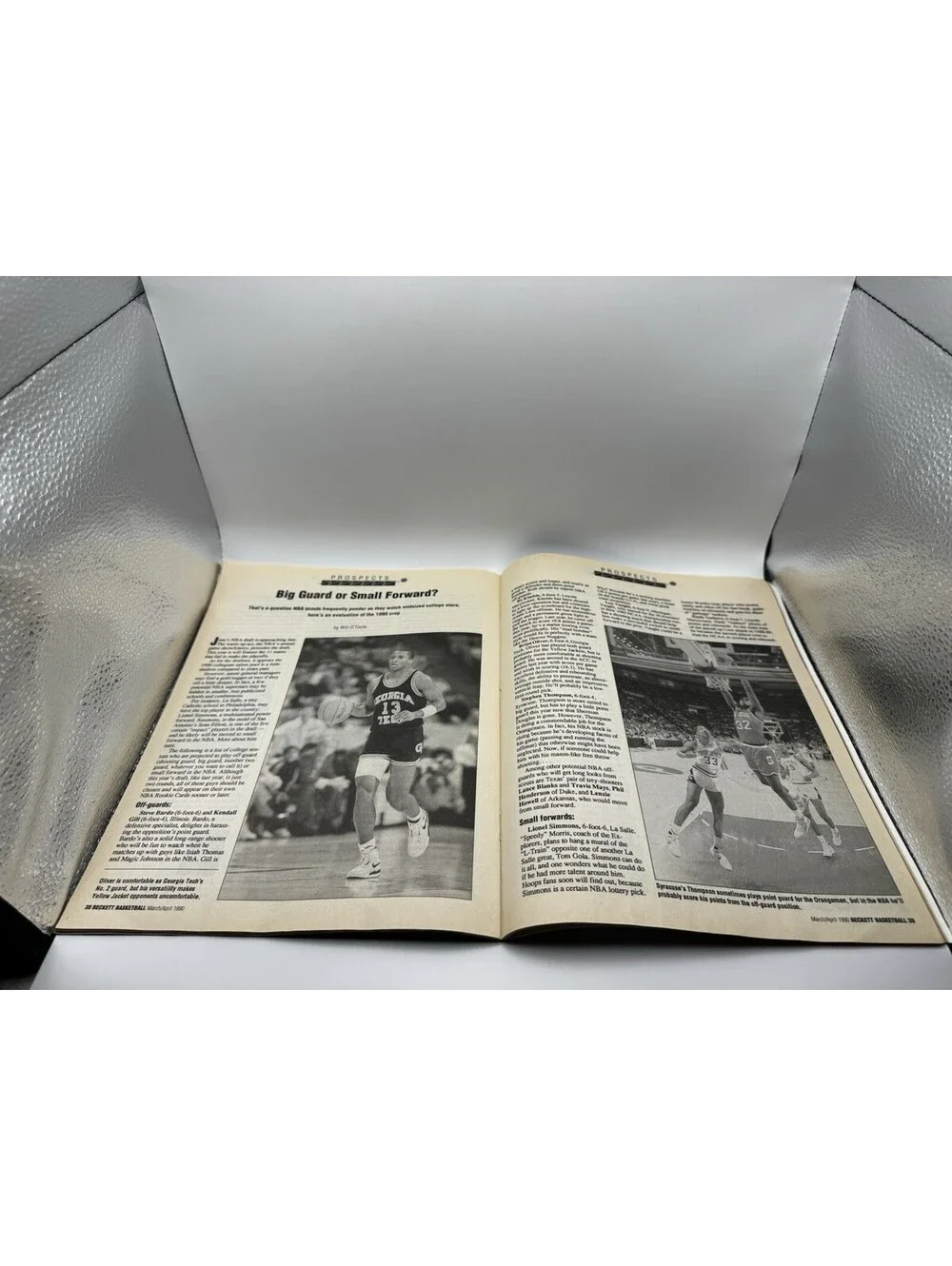Vintage Beckett Basketball Magazine Lot of 2 (1990-1994) Michael Jordan Issue 1